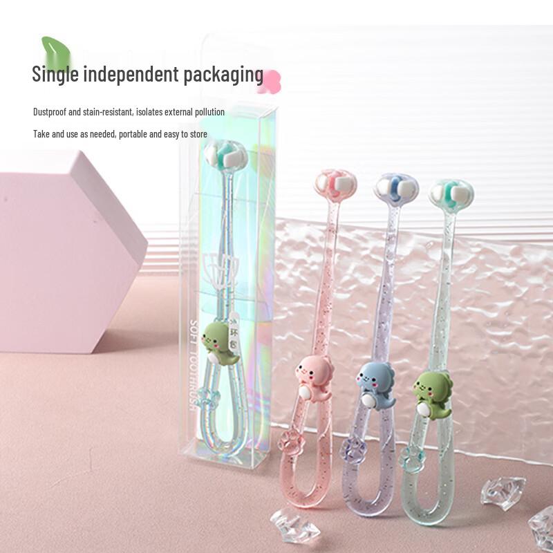 Sajie Kids Cartoon Soft-Bristle Toothbrush