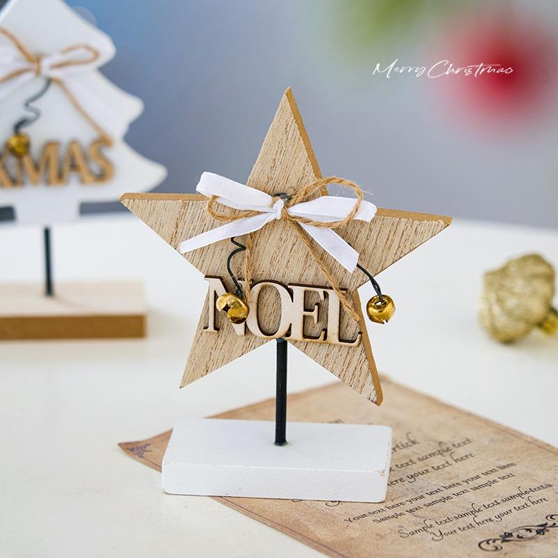 Christmas Ornaments Christmas Tree Bells Tabletop Ornaments Living Room Holiday Dress Christmas Angel Ornaments Scene Arrangement