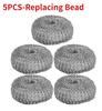 Stainless Steel Pot Brush with Handle And Robust Metal Ball Dishwashing Cleaner Metal Purifier for Kitchen - 1-10 Pieces