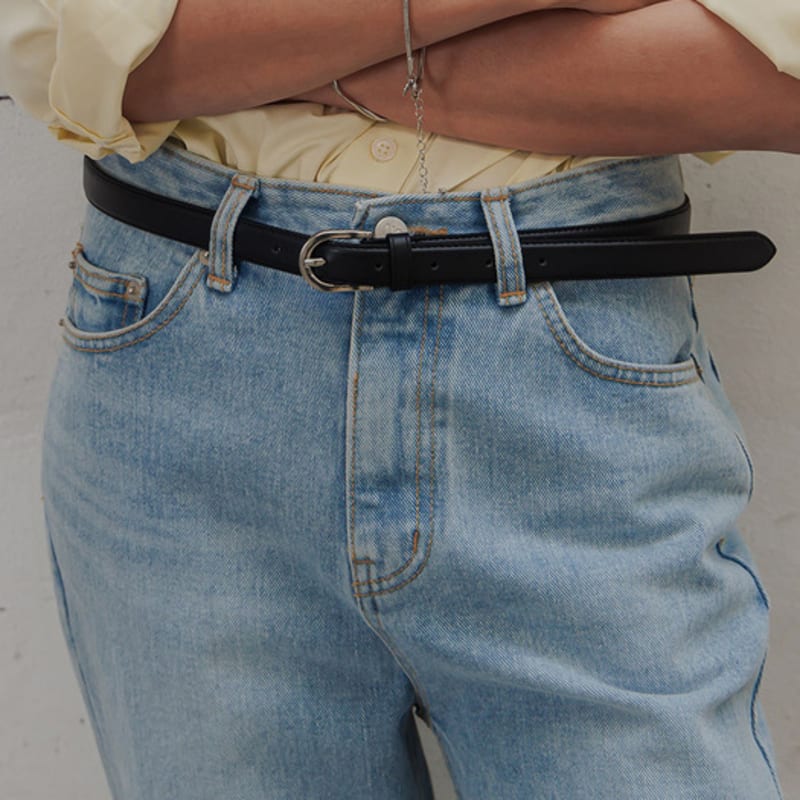 

MEMUA Ремень из натуральной кожи Silver Brown_FREE