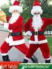 Adult Santa Claus Costume Set - Men's & Women's Plus Size Christmas Outfit
