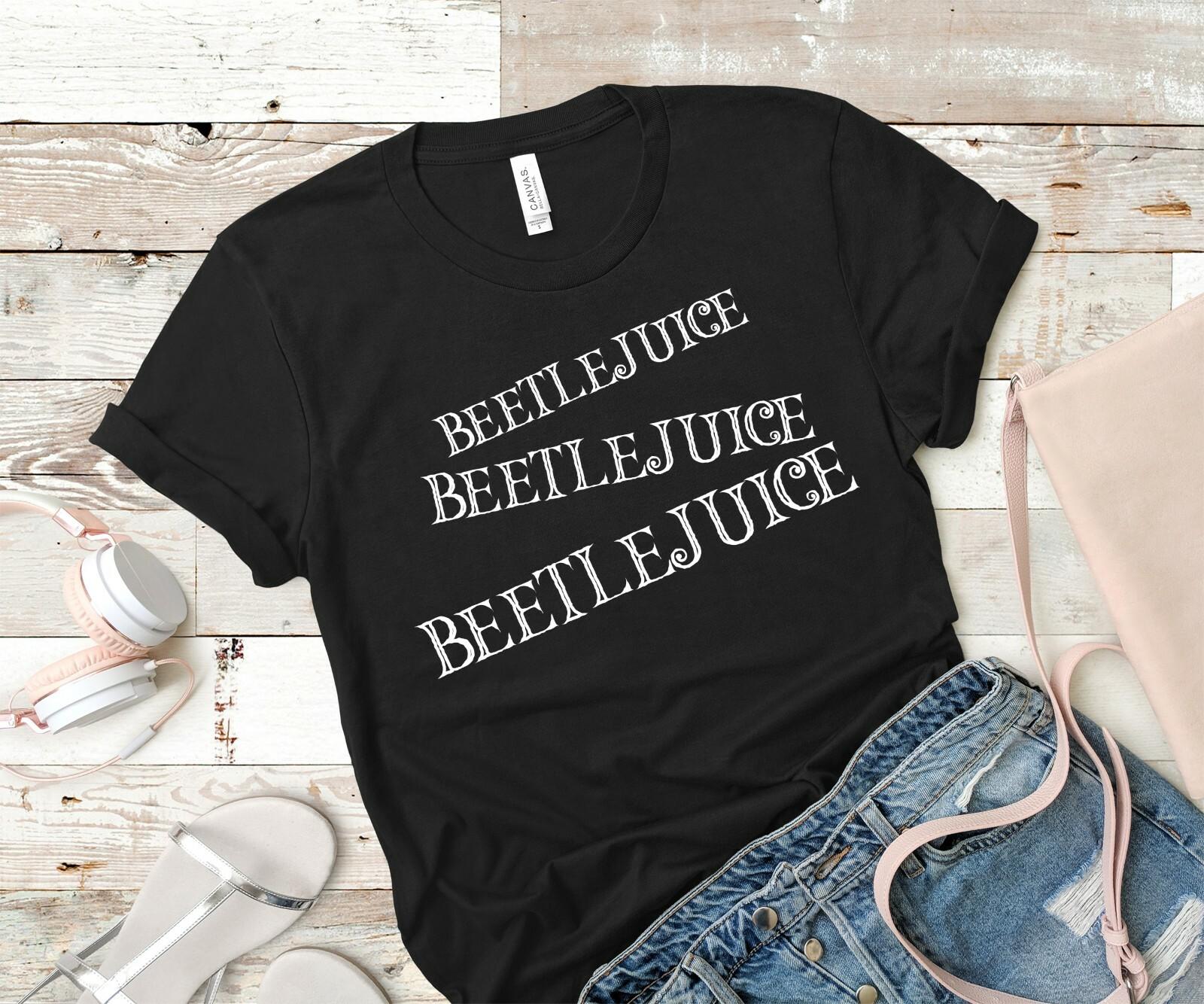 Beetlejuice Shirt Halloween Shirt Fall Clothing It Showtime Cute Halloween XXL