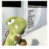 Ins Package Pendant Small Dinosaur Doll Book Keychain Dinosaur Cute Plush Hanging Bag Pendant
