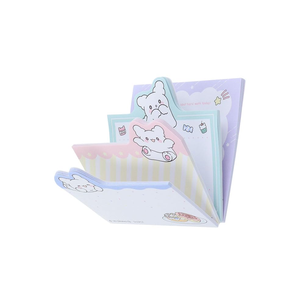 Stationery Hanamaru Obake Sanrio Characters Sticky S2849666 Sun-Star Notes, Die-Cut Blocks, Blue,