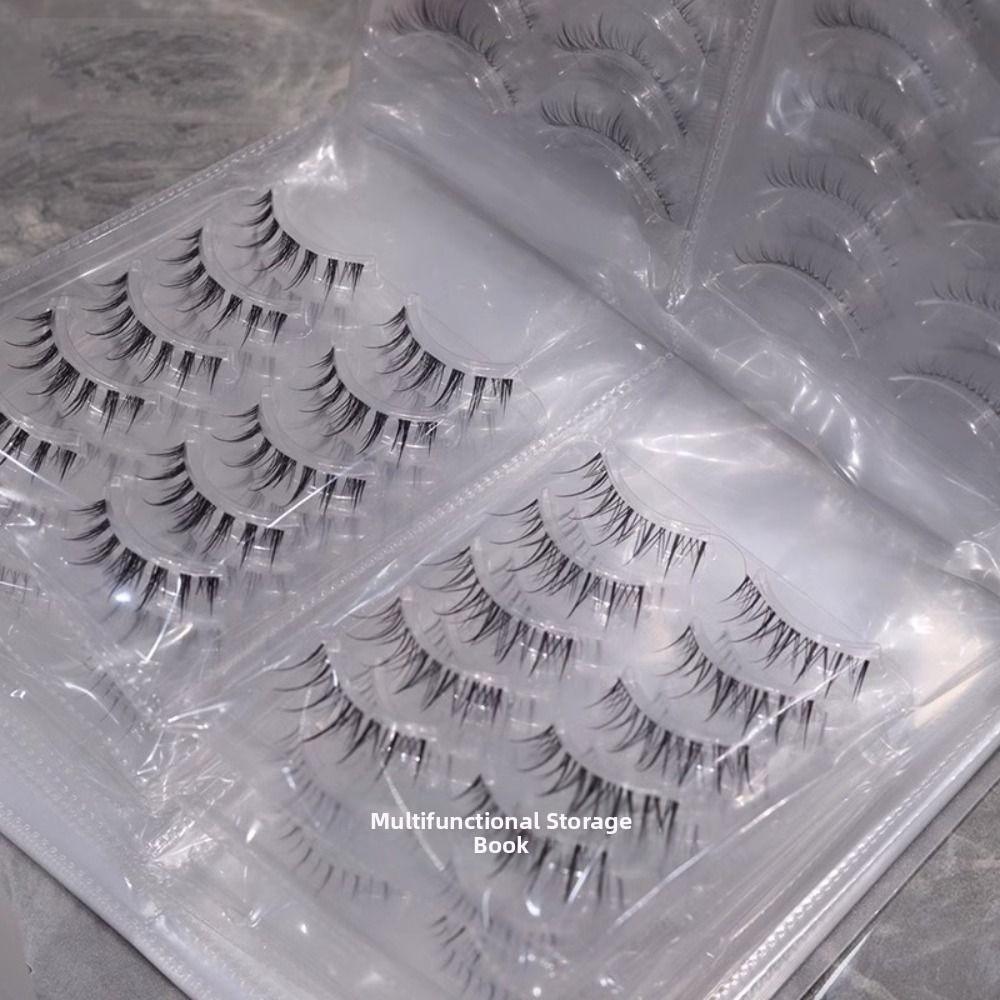 Multi-functional False Eyelash Storage Book  for Eyelashes and Double Eyelid Stickers