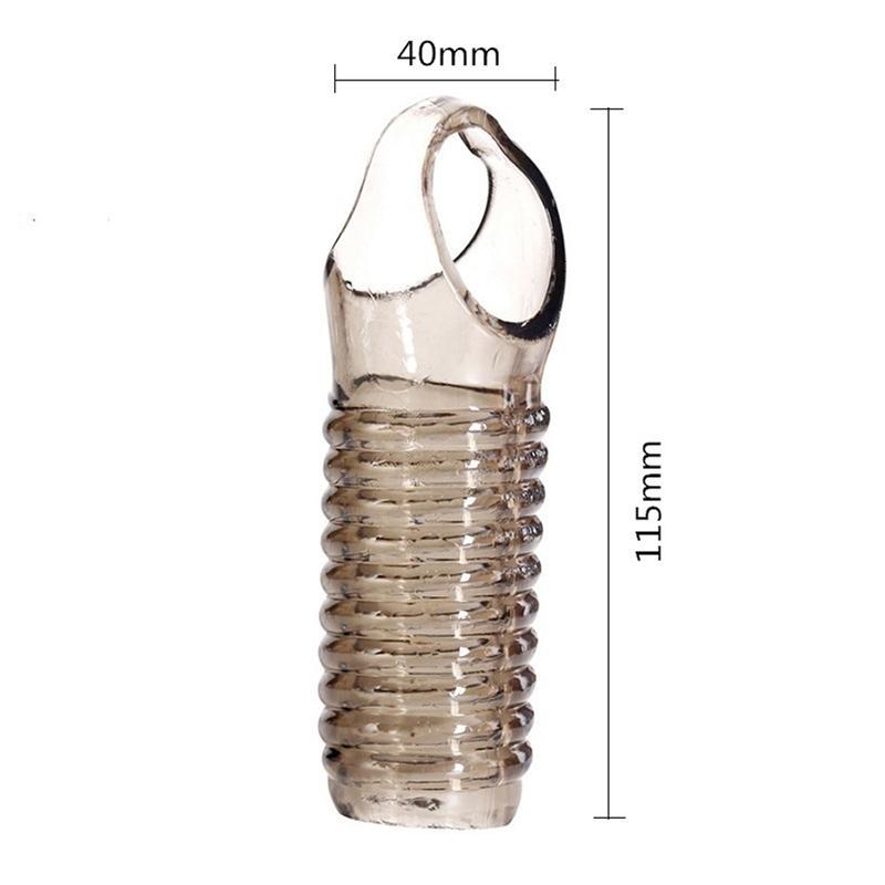 Penis Cock Ring Enlarger Sleeve Adults Couples Intimate Goods Delay Ejaculation Strap on Sex Shop Sexy Products Sex Toys for Men