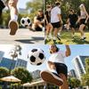 6 Pack Soccer Footbags Assorted Color Foot Bag Set Football Sandbags Soft Juggling Balls for Beginners, Outdoor Party Games