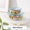Microwaveable Glass Lunch Bento Box - Salad & Fresh Storage Container