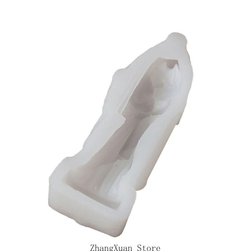 Stampi in Silicone Stampi Religiosi Donna con Bambino Stampini per Colata Stampini in Gesso Ornamento Stampini per Resina Epossidica