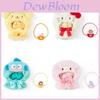 Entzückendes Sanrio Kuromi Plüschtier Umhang Ultra Weicher Kurzer Plüsch Mit PP-Baumwolle Gefüllt