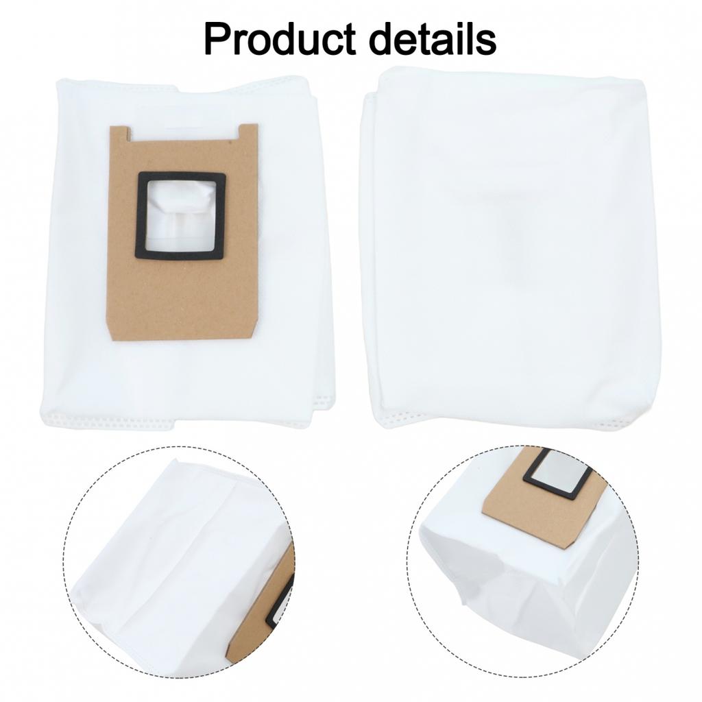 Dust Bags Robot Vacuum Accessories Easy Installation