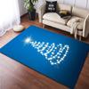 Christmas HD Printed  Area Large Rug ,Carpet for Living Room Bedroom Sofa Decoration, Non-slip Floor Mats Dropshipping Alfombras
