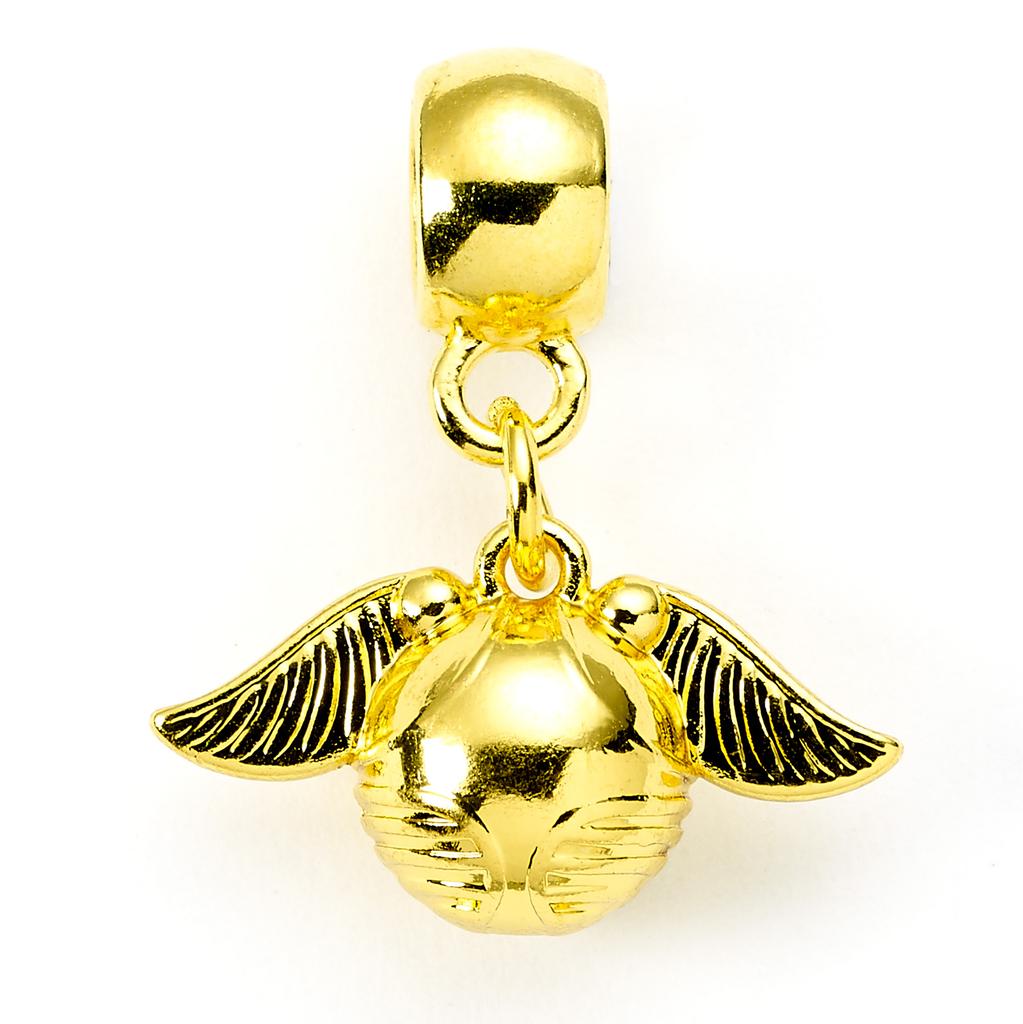Harry Potter Golden Snitch Gold Tone Charm