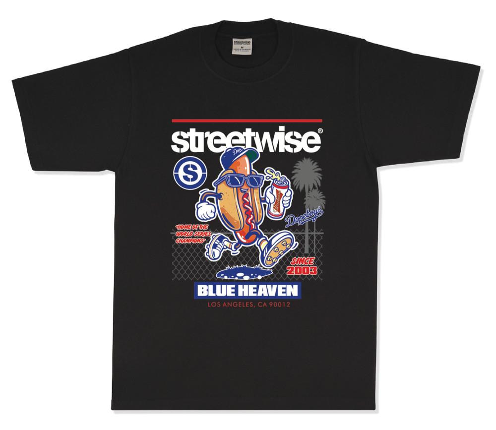 Streetwise Dope Dogs  Graphic T-Shirt Black M-L-XL-2XL-3XL wbr/ -4XL-5XL Unisex T-Shirt S