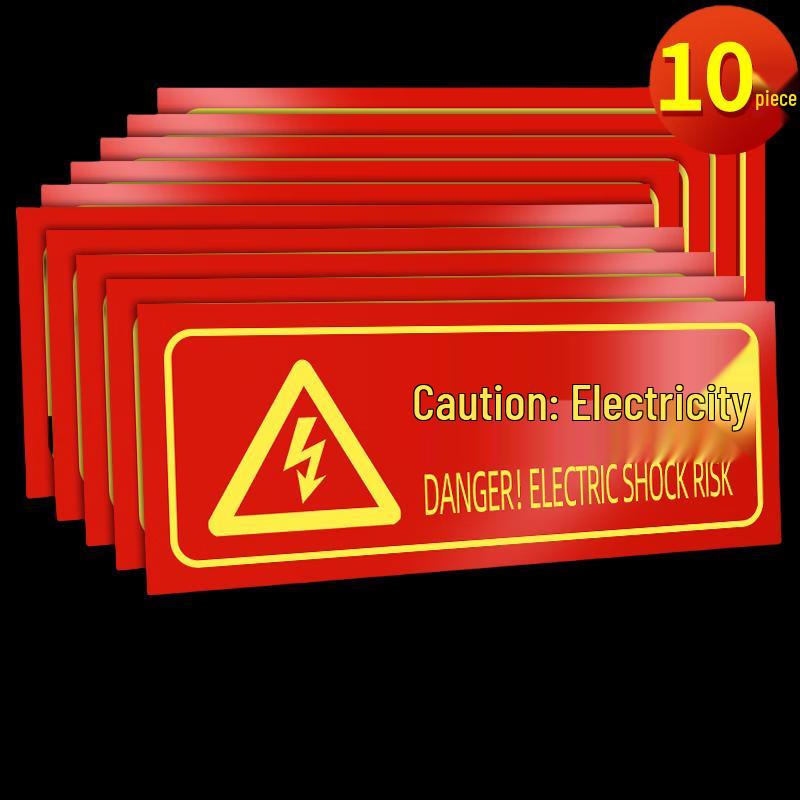 Self-Luminous Safety Exit Sign Stickers