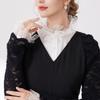 Elegant Decorative Lace Collar And Arm Cuff Sleeves Set For Women Formal Outfit Dress Sweater Enhancement Accessories