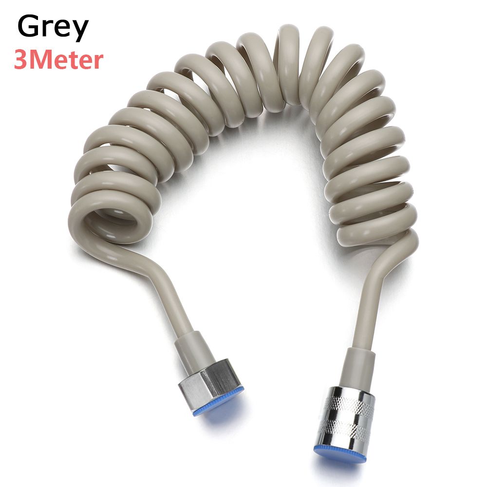 Style Flexible Anti-wrap Water Plumbing Bath Sprayer Connect Pipe Toilet Bidet Spring Shower Hose