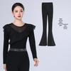 2026 Women's Sequin Ruffle Leotard - High-End Spring/Summer Figure Training & Etiquette Outfit