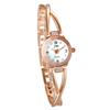 JewelryWe Sparkly Cute Simple and Perfect for Birthdays and Day Women's Watch, Fashionable, Valentine's (Pink Gold)