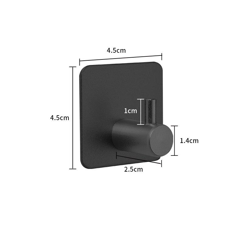 

Клейкий крючок из нержавеющей стали 304 - Прочный, настенный крючок для одежды без сверления