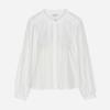 Thursday Island Lace Jacquard Pintuck Blouse T266mbl155w