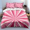 Pink Glitter Decorative Set Soft Comfortable Duvet Cover Bedding Set Included 1*Duvet Cover & 2*Pillowcases gift