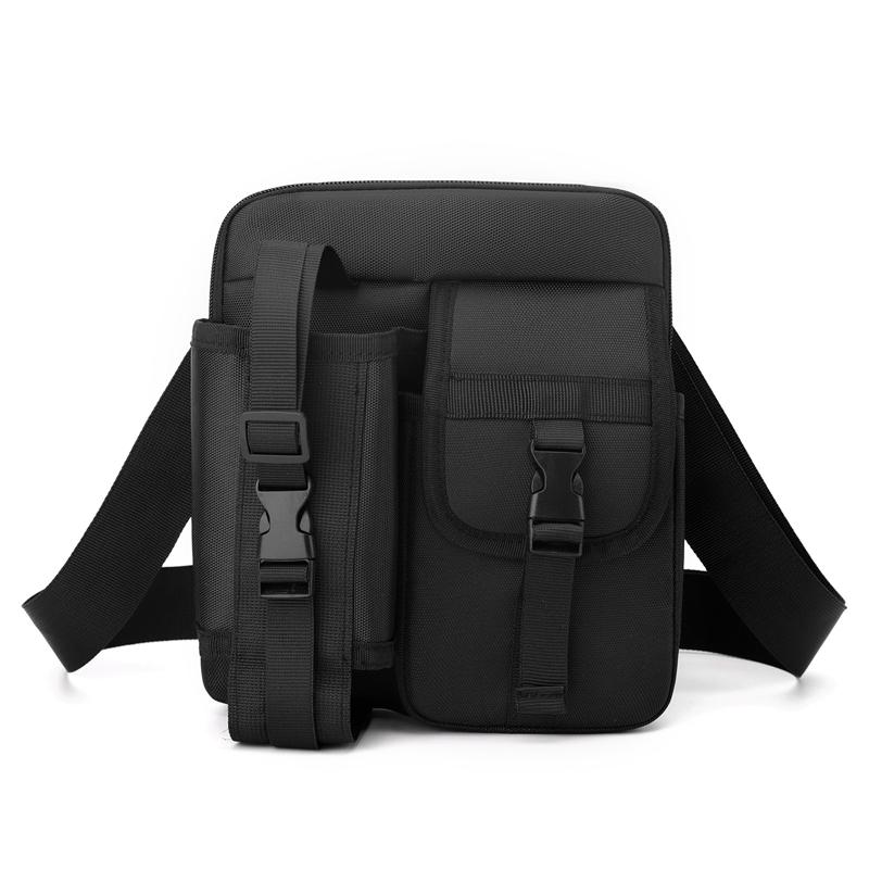 

Мужская сумка через плечо, многофункциональная спортивная сумка через плечо для чайника чёрный