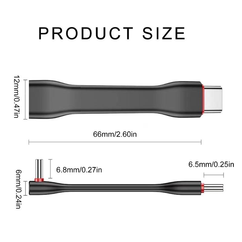 Multiple Use Short USB C To C Cable 60W Power Delivery Small Double USB C Bendable Cable Magnetic Attachments for Use
