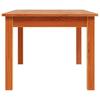 Coffee Table Wax Brown 80 x 50 x 40 cm Solid Pine Wood