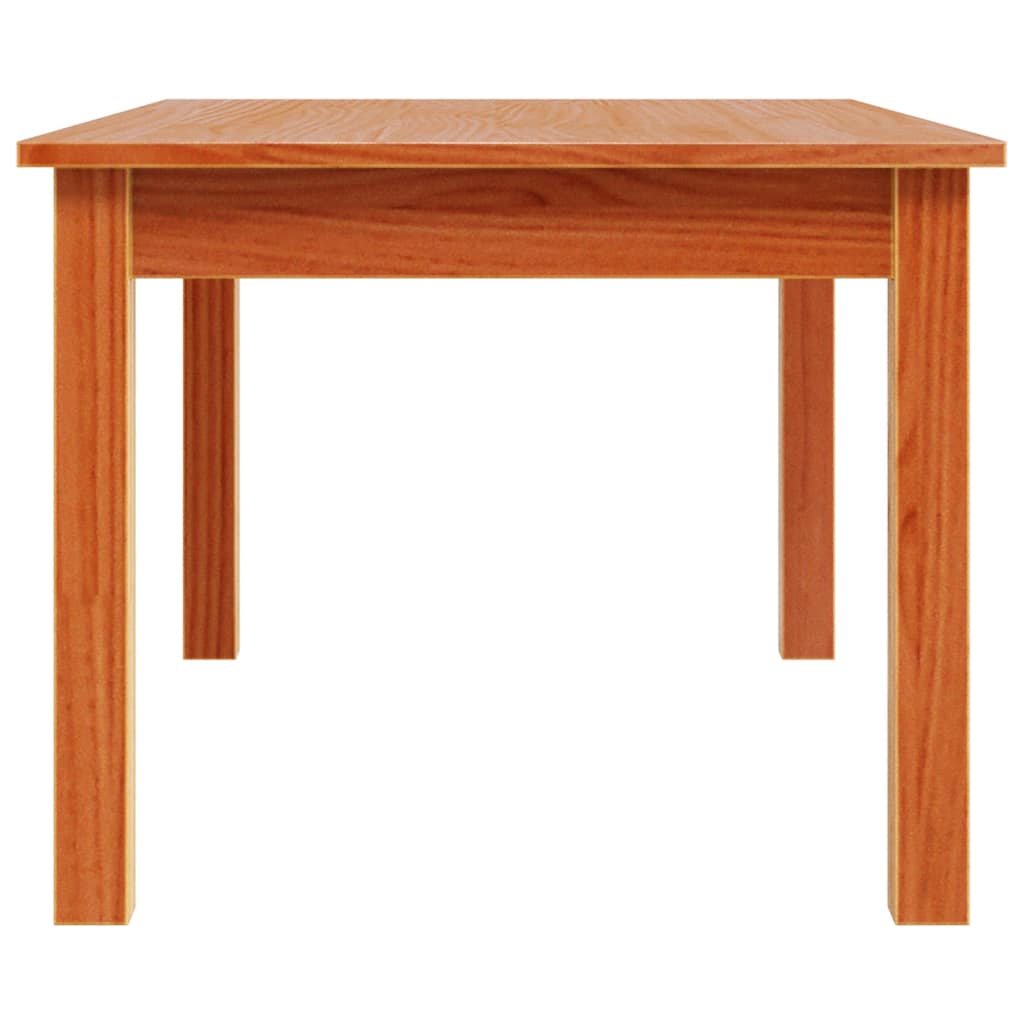 Coffee Table Wax Brown 80 x 50 x 40 cm Solid Pine Wood
