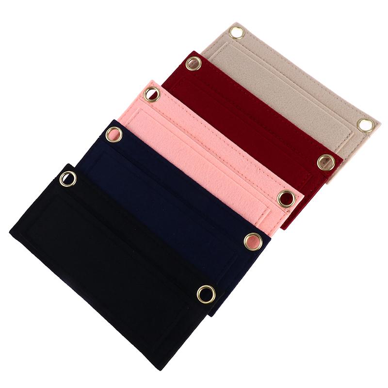 Felt Wallet Bag Liner Card Package Internal Layer Retrofitted Crossbody Bag Chain Inner Container Organzier
