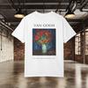 Van Gogh Vase mit roten Mohnblumen Shirt, Florales Kunst T-Shirt, Botanisches Grafik-T-Shirt, Vintage Blumenmalerei Shirt, Geschenk für Kunstliebhaber