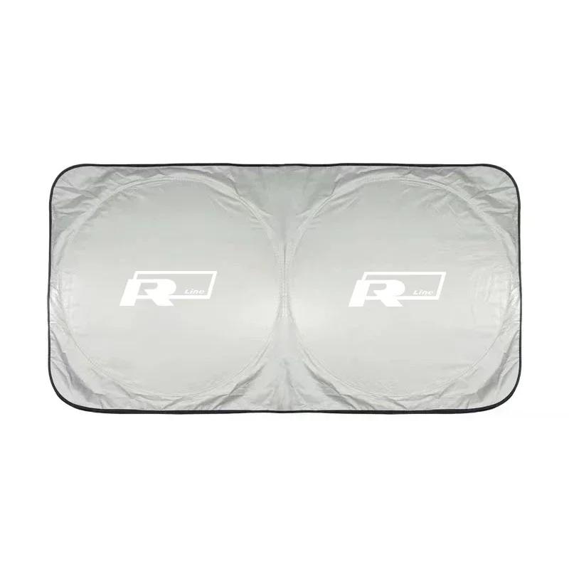 Car Windshield Sun Shade Visor UV Protection Shield For VW Scirocco Polo T5 Passat b6 Golf mk5 Tiguan Jetta CC Beetle GTI Touare
