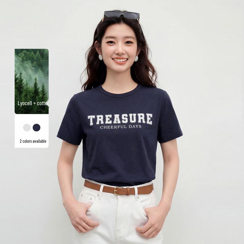 

Women s Letter Print T-Shirt XL