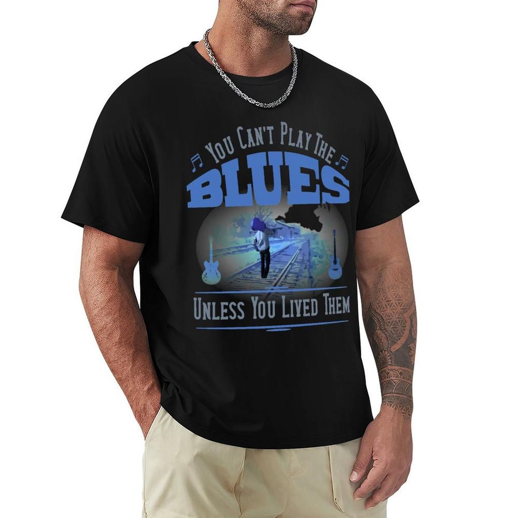 You Cant Play The Bluesunless You Lived Them Tshirt Breathable Mesh Panel Tshirt