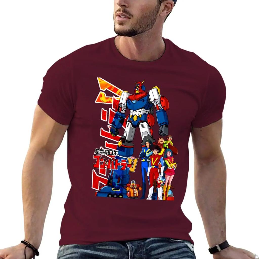 New Combattler V & Pilot Team T-Shirt customized t shirts mens tall t shirts