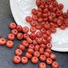Colorful Chalcedony Abacus Spacer Beads: Oil Green & Amber for DIY Bracelet Bodhi Accessories