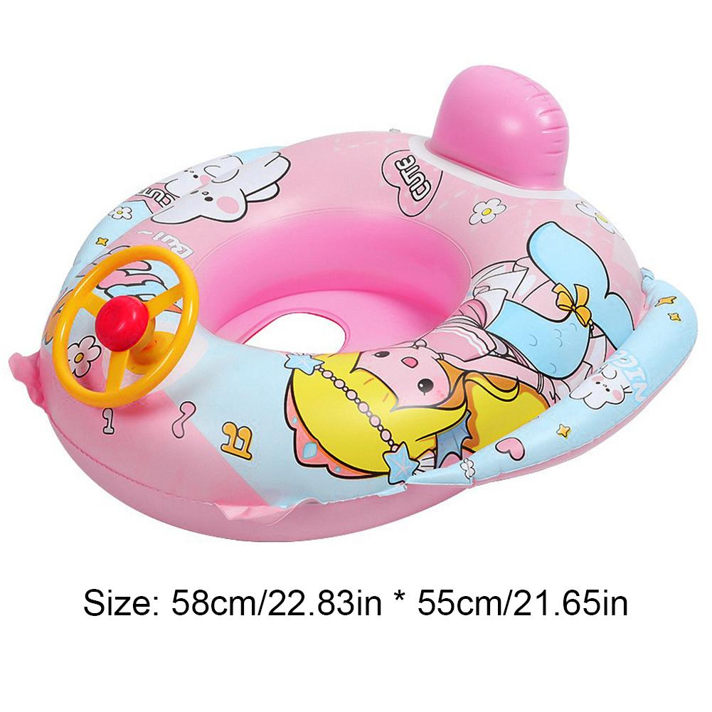 Sunshade Swim Tube Inflatable Swimming Ring Seat For Kids Baby Infant Pool Floater Swimming Circle Summer Water Sports Equipment