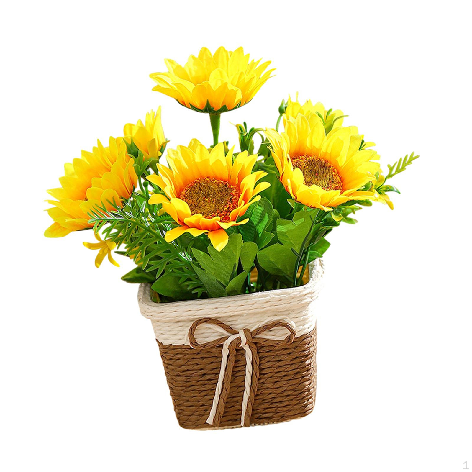 

Искусственные цветы в горшках Бонсай Декоративные центральные украшения стола Цветок