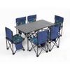 Portable Outdoor Folding Table and Chair Set - Perfect for Camping, Picnic, Patio, and BBQ