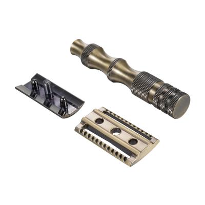 Rasiermesser für Herren, Vintage-Handrasierer, doppelseitiger Sicherheitsrasierer