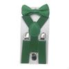 Kids Bow Tie Pants Suspenders with Clips Durable Fashion Adjustable Children Brace Cosplay