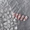 1 Sheet Beautiful Sufficient Quantity DIY Semi-transparent 3D Embossed Nail Sticker Salon Accessories Manicure