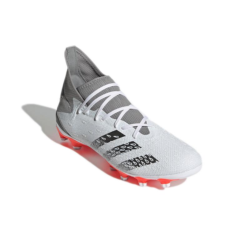 adidas Predator Freak.3 Hg 'White Grey' (Unisex) Soccer Shoes FY6301