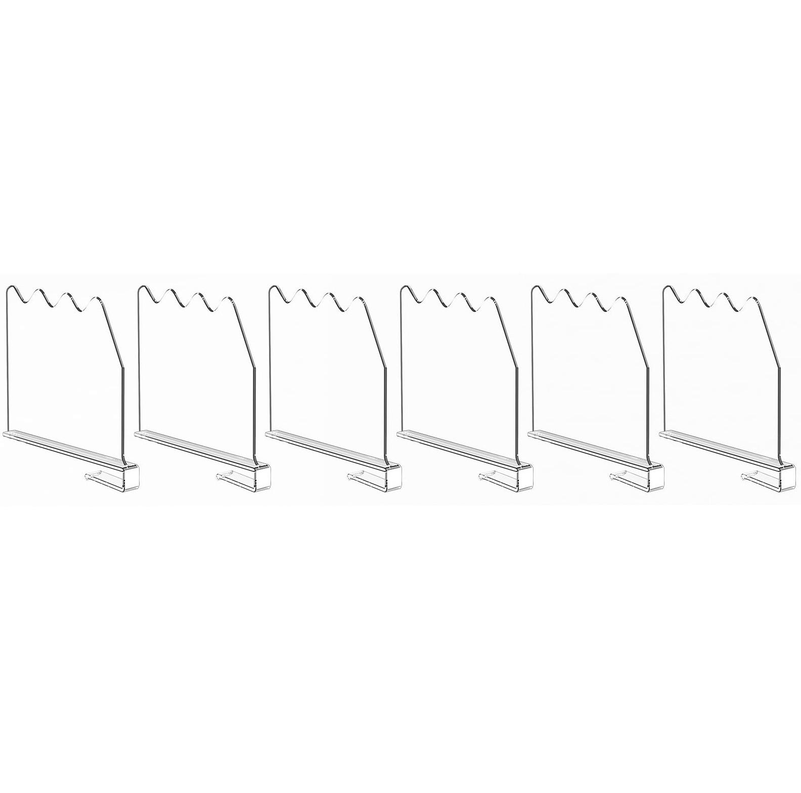 

Прозрачный разделитель полок в шкафу, разделители сумок для одежды, органайзер для деревянных полок для спальни, кухни, шкафов, ванной комнаты One Size