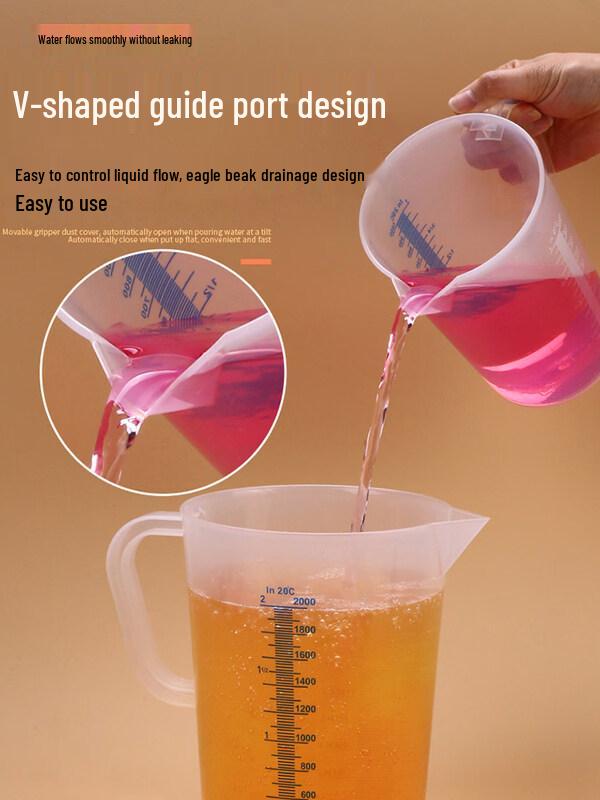 ZISIZ 5000ml Plastic Measuring Cup