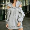 Women's Color Fashion Hoodie with Long Sleeve Casual Sweatshirt for Everyday Wear