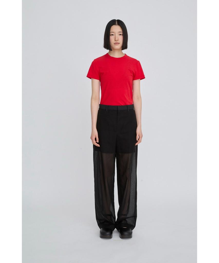RECODE Layered Sheer Pants Rqpam26530Bkx