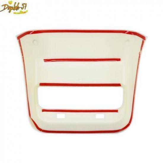 White Rear Air Vent Outlet Cover Trim Matte Fit For Tesla Model 3 Y 2017-