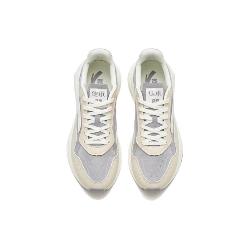 SMILEYWORLD x Anta HERITAGE Lightweight And Breathable Low-Top Casual Shoes Men's Gray White Sneakers 112328871-8